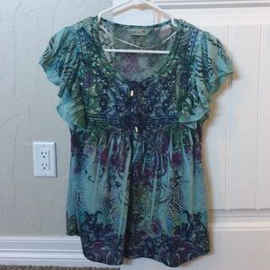 Women's Petite Medium Blouse.